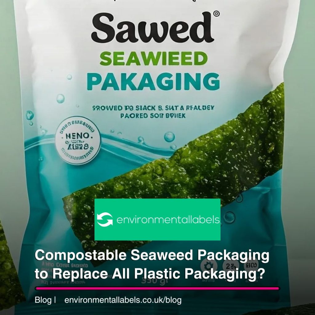 Seaweed based packaging